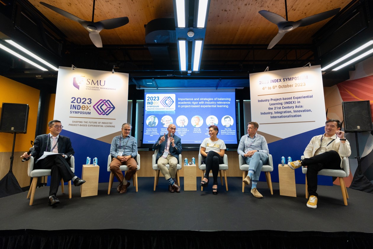 SHAPING THE FUTURE OF EDUCATION: AN EXPLORATION OF INDUSTRY PROJECT-BASED EXPERIENTIAL LEARNING AT SMU'S INAUGURAL INDEX SYMPOSIUM