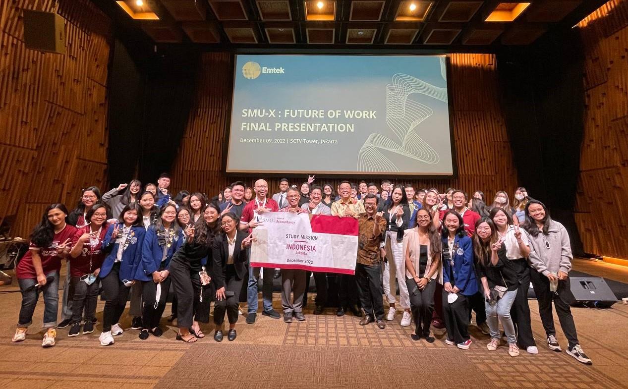 SMU-X OVERSEAS STUDENTS EXPLORE ‘THE FUTURE OF WORK’ IN JAKARTA