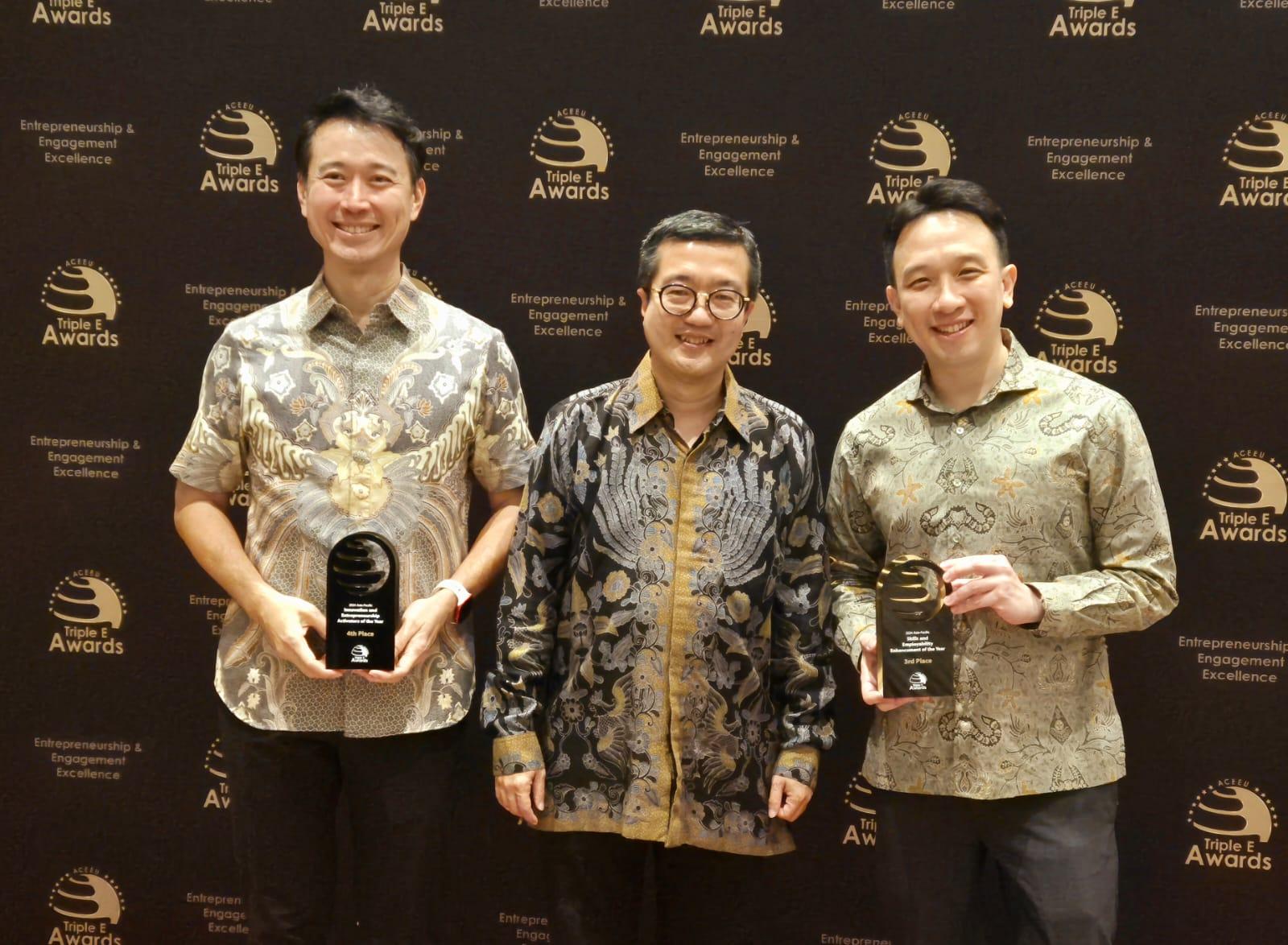 SMU-X SHINES AT TRIPLE E AWARDS 2024, GARNERING TOP HONOURS FOR INNOVATION AND EMPLOYABILITY